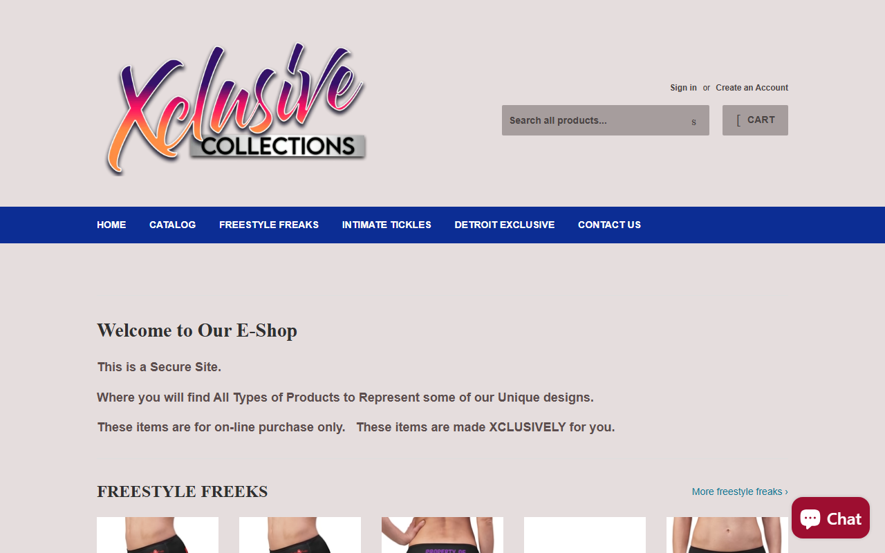313xclusivebiz.com screenshot