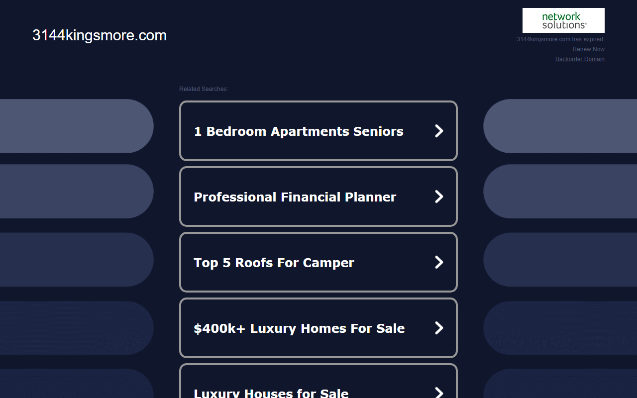 3144kingsmore.com screenshot