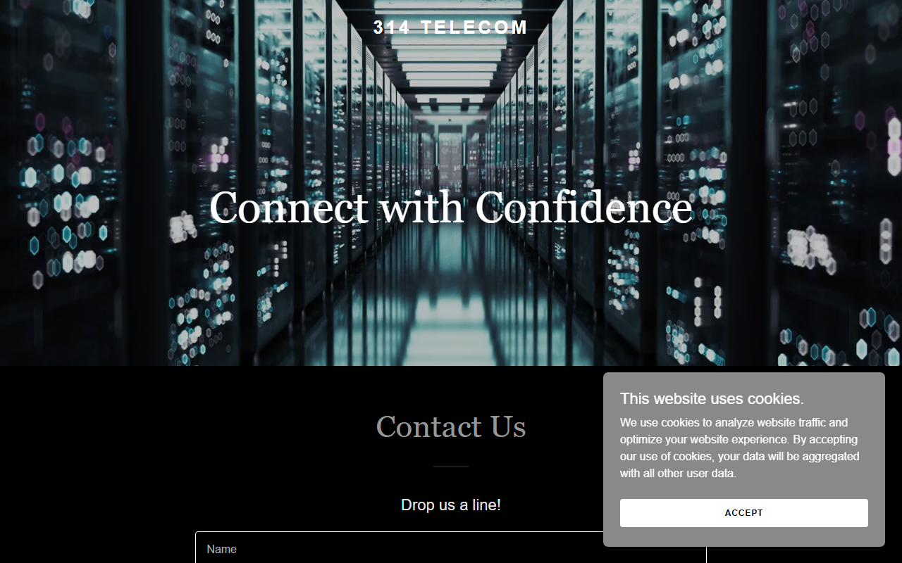 314telecom.com screenshot
