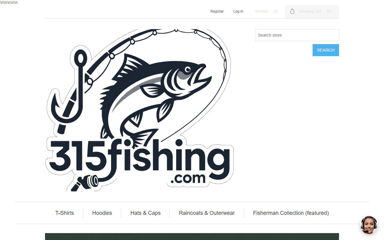 315fishing.com screenshot