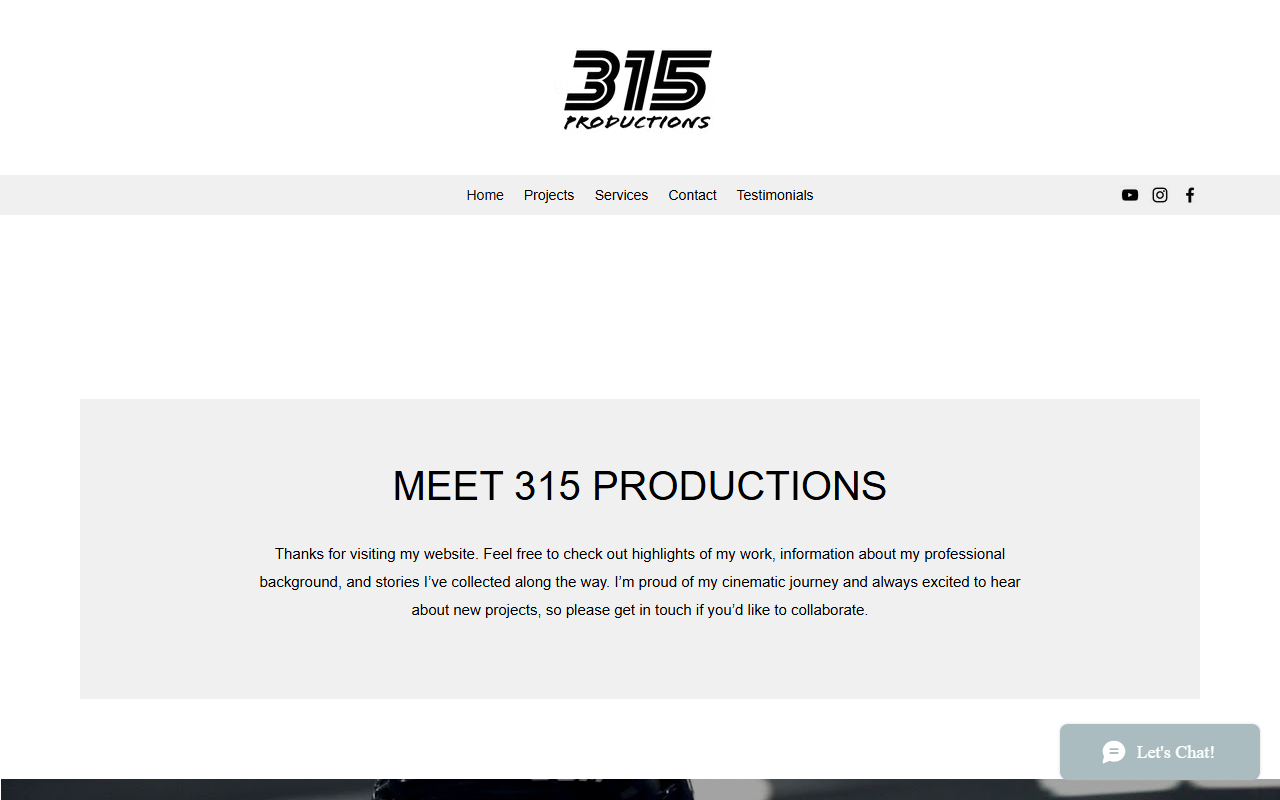 315productions.com screenshot