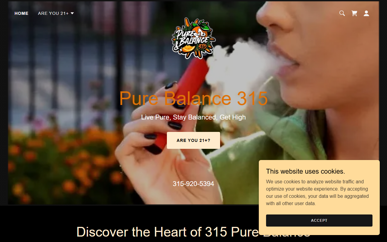 315purebalance.com screenshot