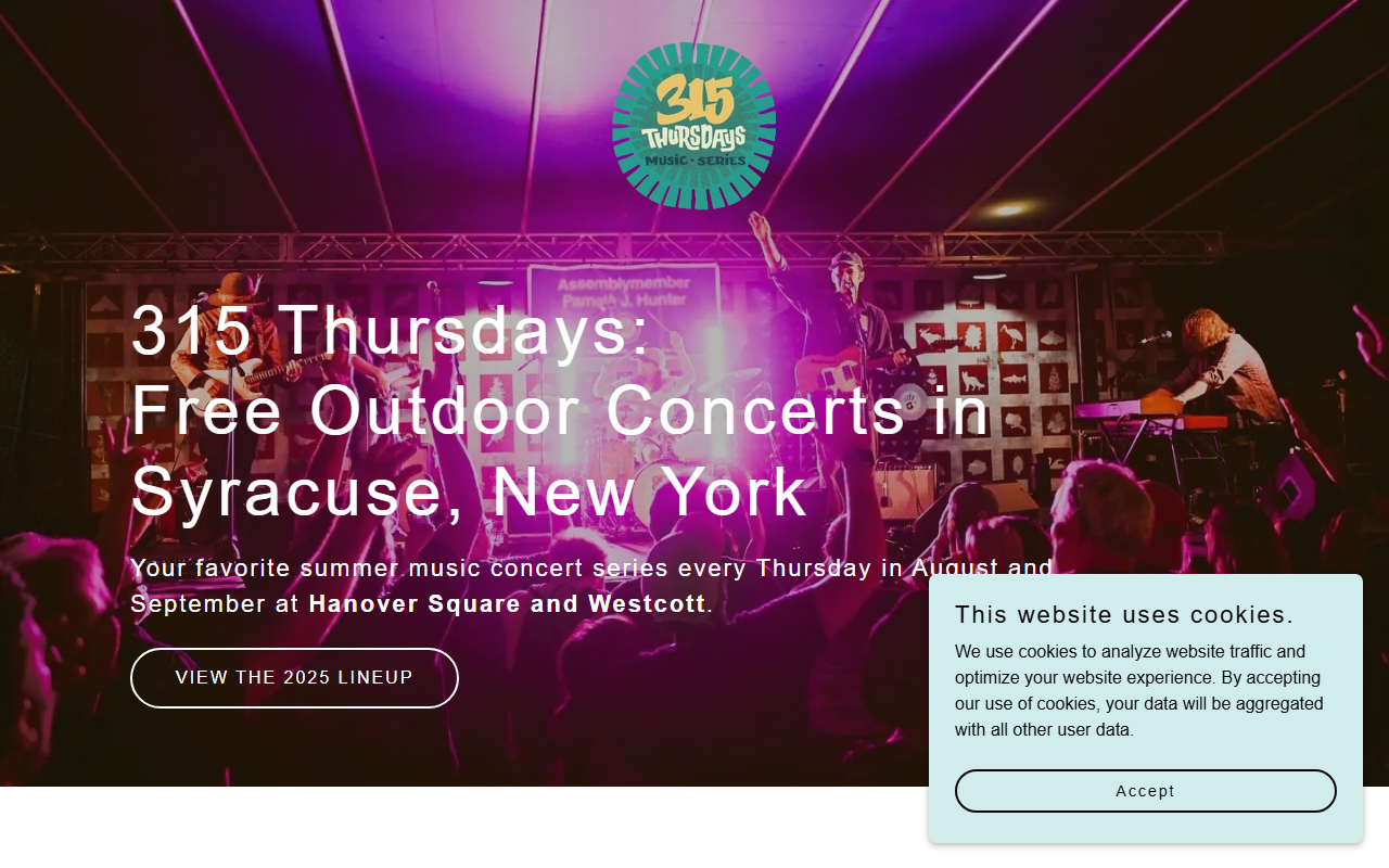 315thursdays.com screenshot