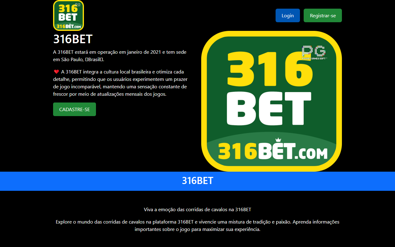 316betbrasil.com screenshot