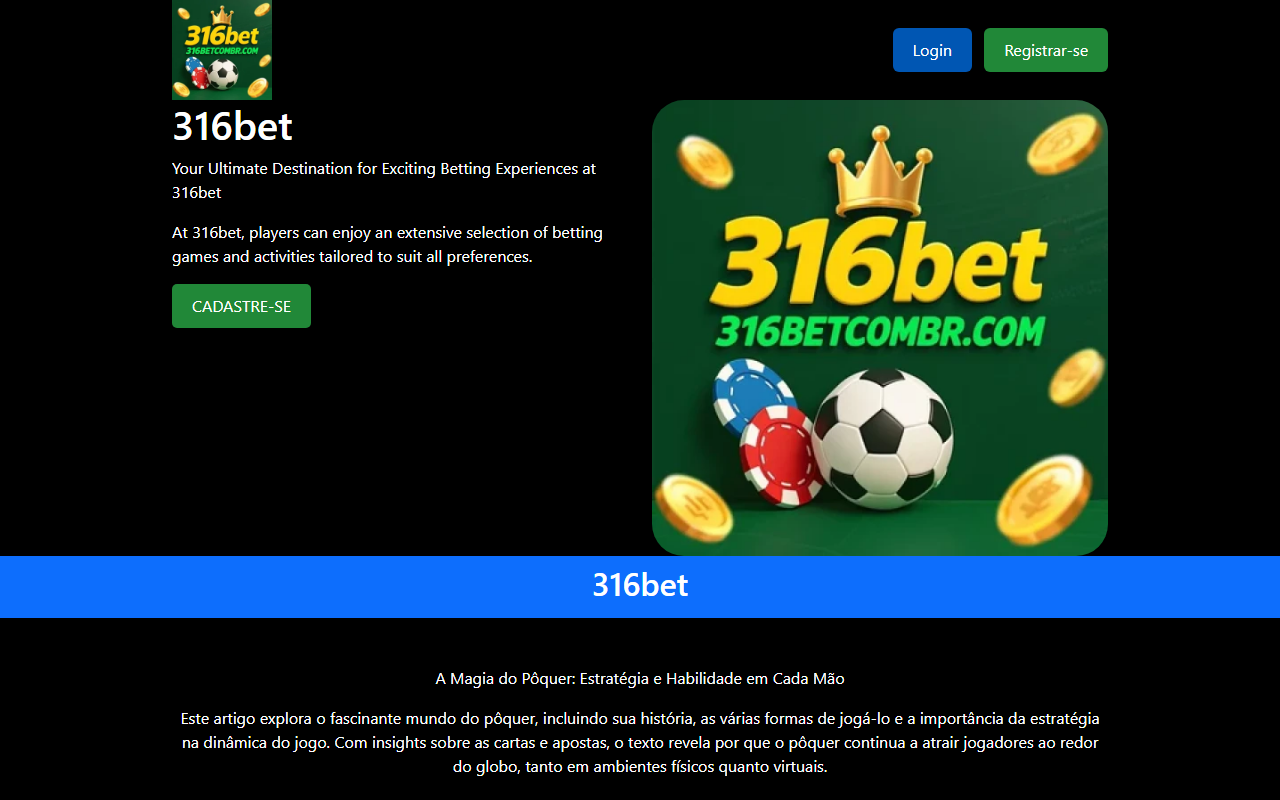 316betcombr.com screenshot