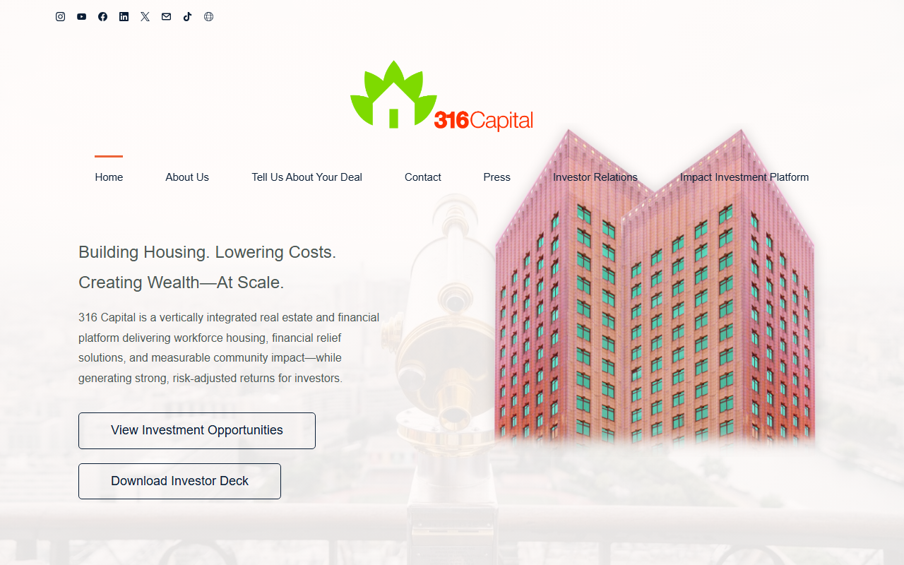316capital.com screenshot