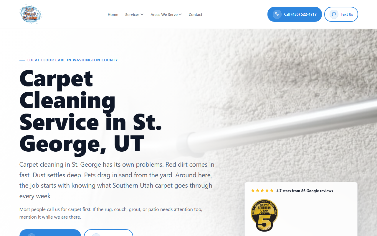 316carpetandtile.com screenshot