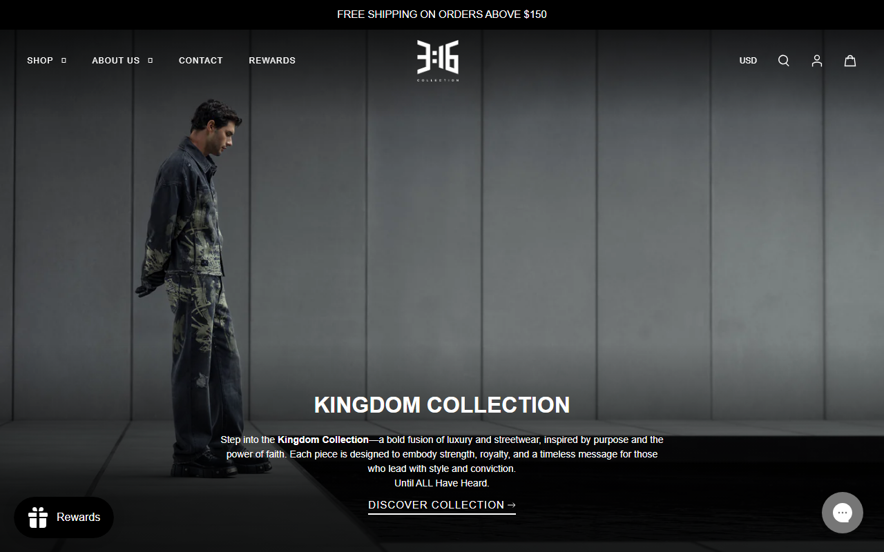 316collection.com screenshot