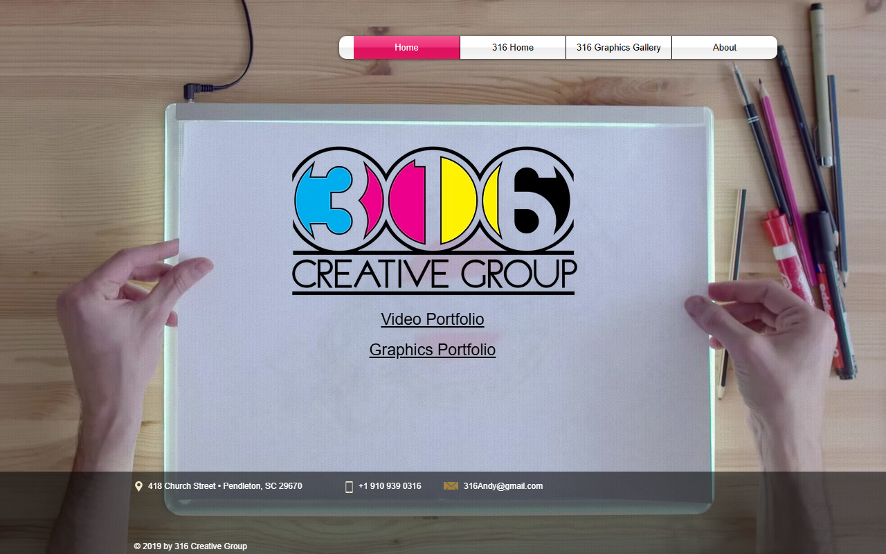 316creativegroup.com screenshot