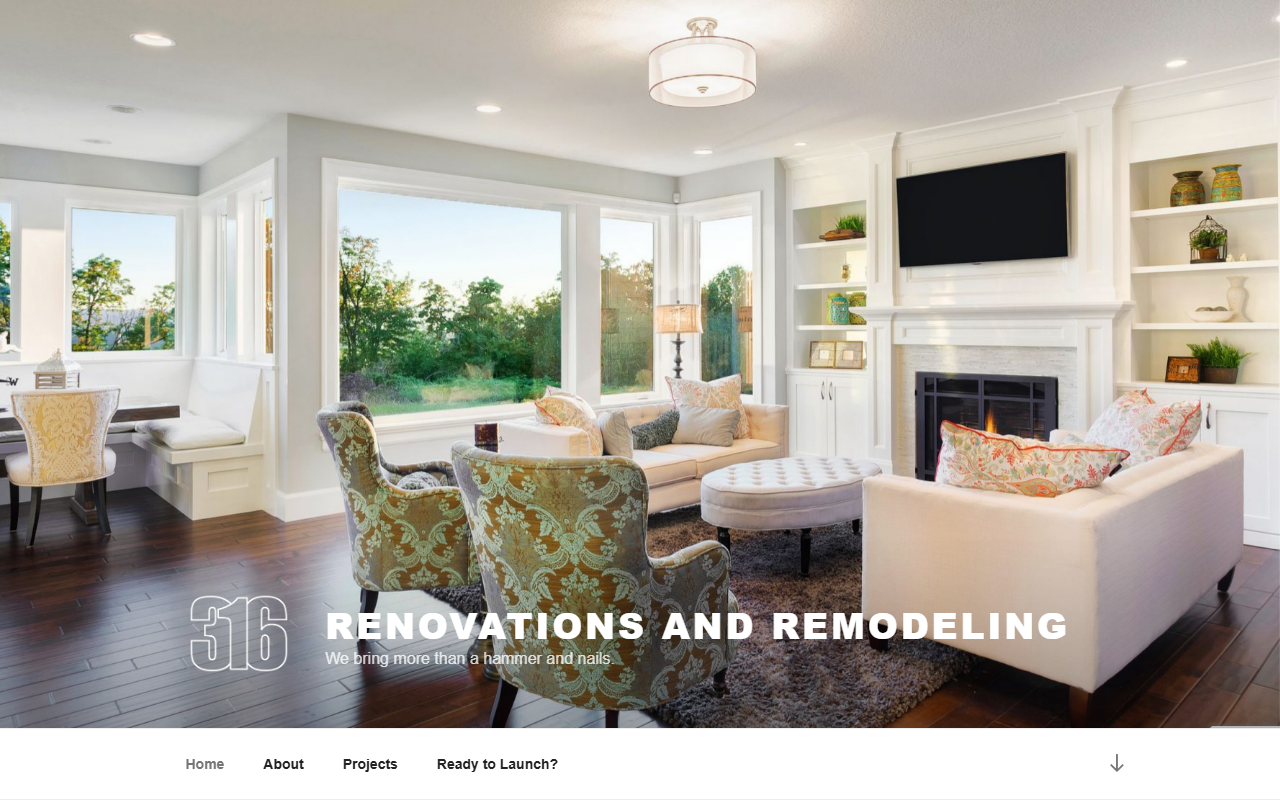 316remodeling.com screenshot