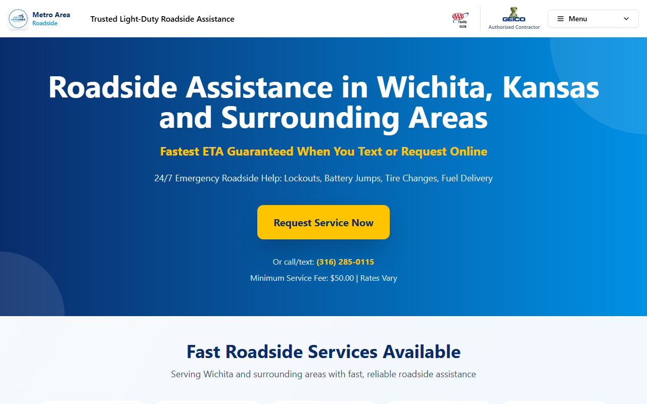 316roadside.com screenshot