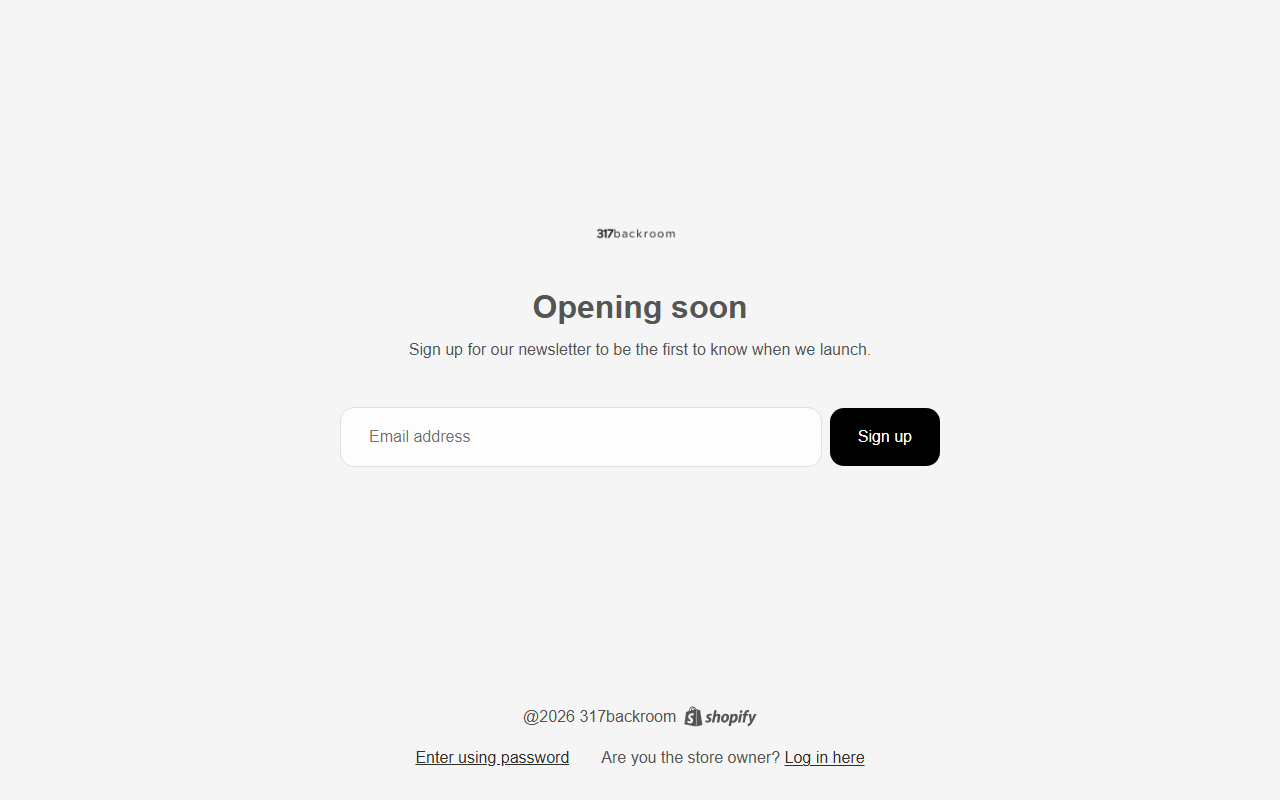 317backroom.com screenshot