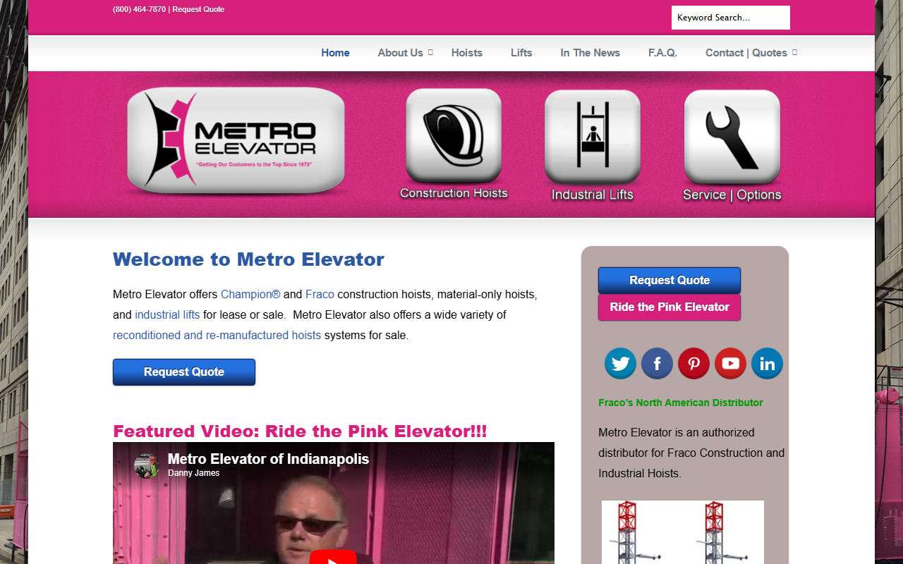 317elevate.com screenshot