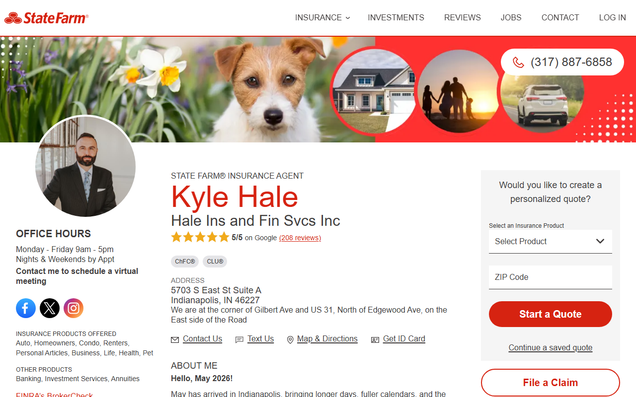317insurance.com screenshot