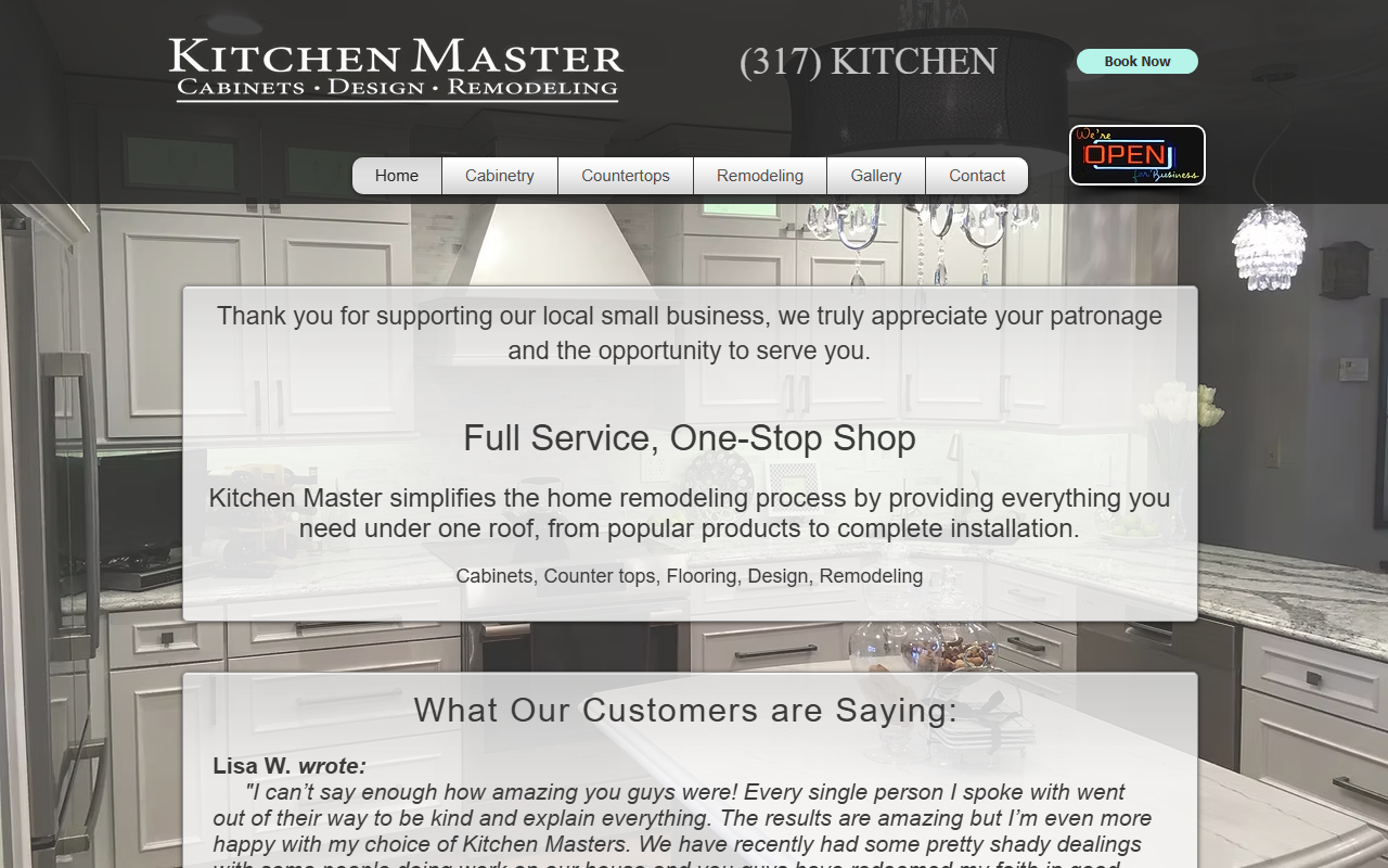 317kitchen.com screenshot