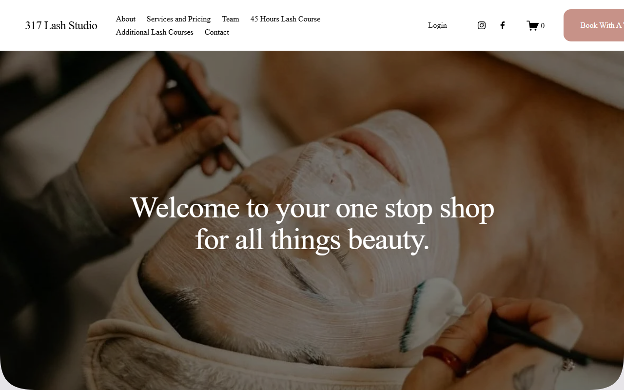 317lashstudio.com screenshot
