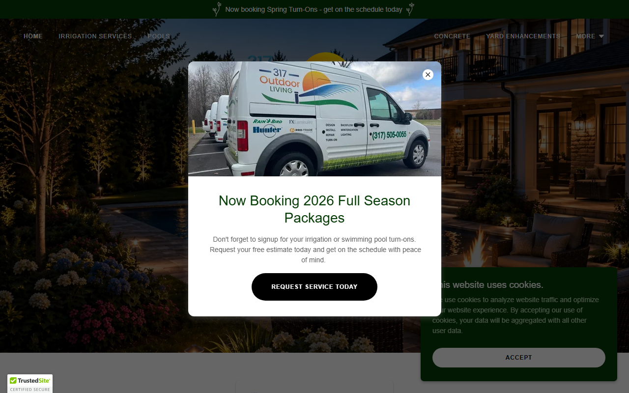 317outdoorliving.com screenshot