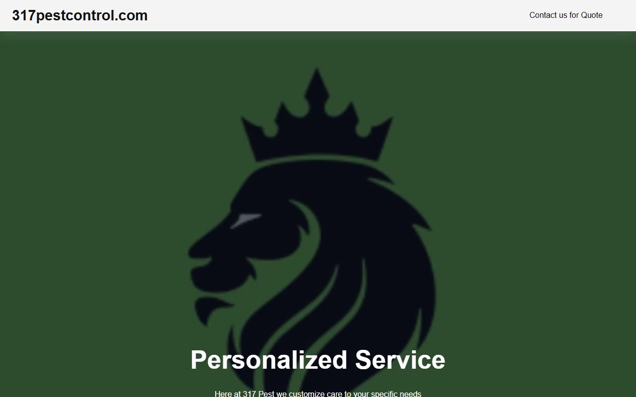 317pestcontrol.com screenshot