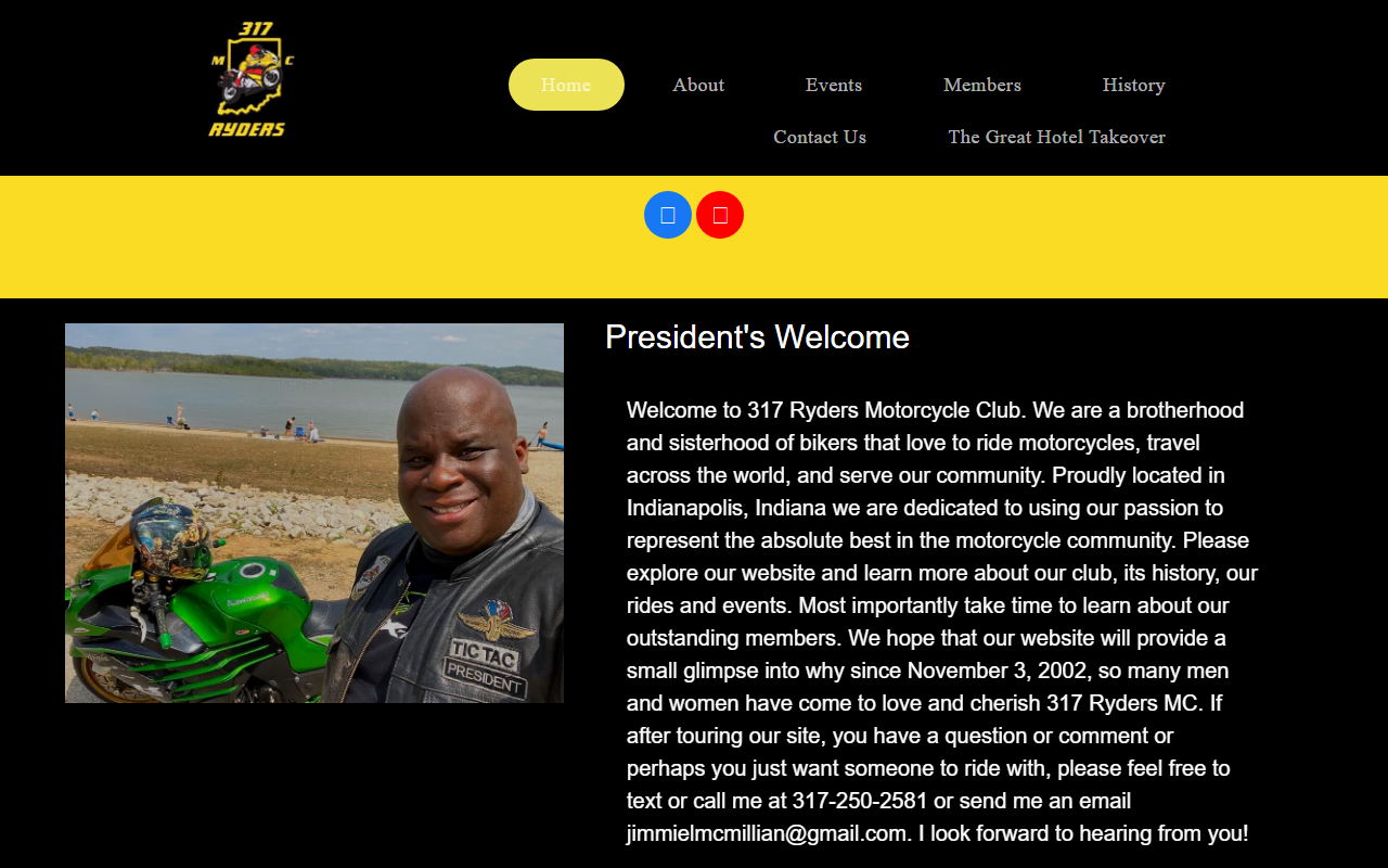 317rydersmc.com screenshot
