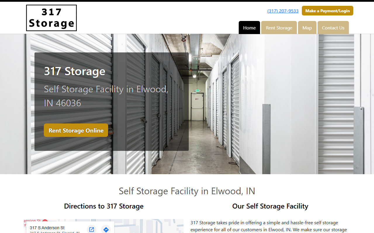 317storage.com screenshot