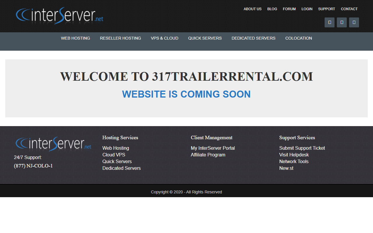317trailerrental.com screenshot