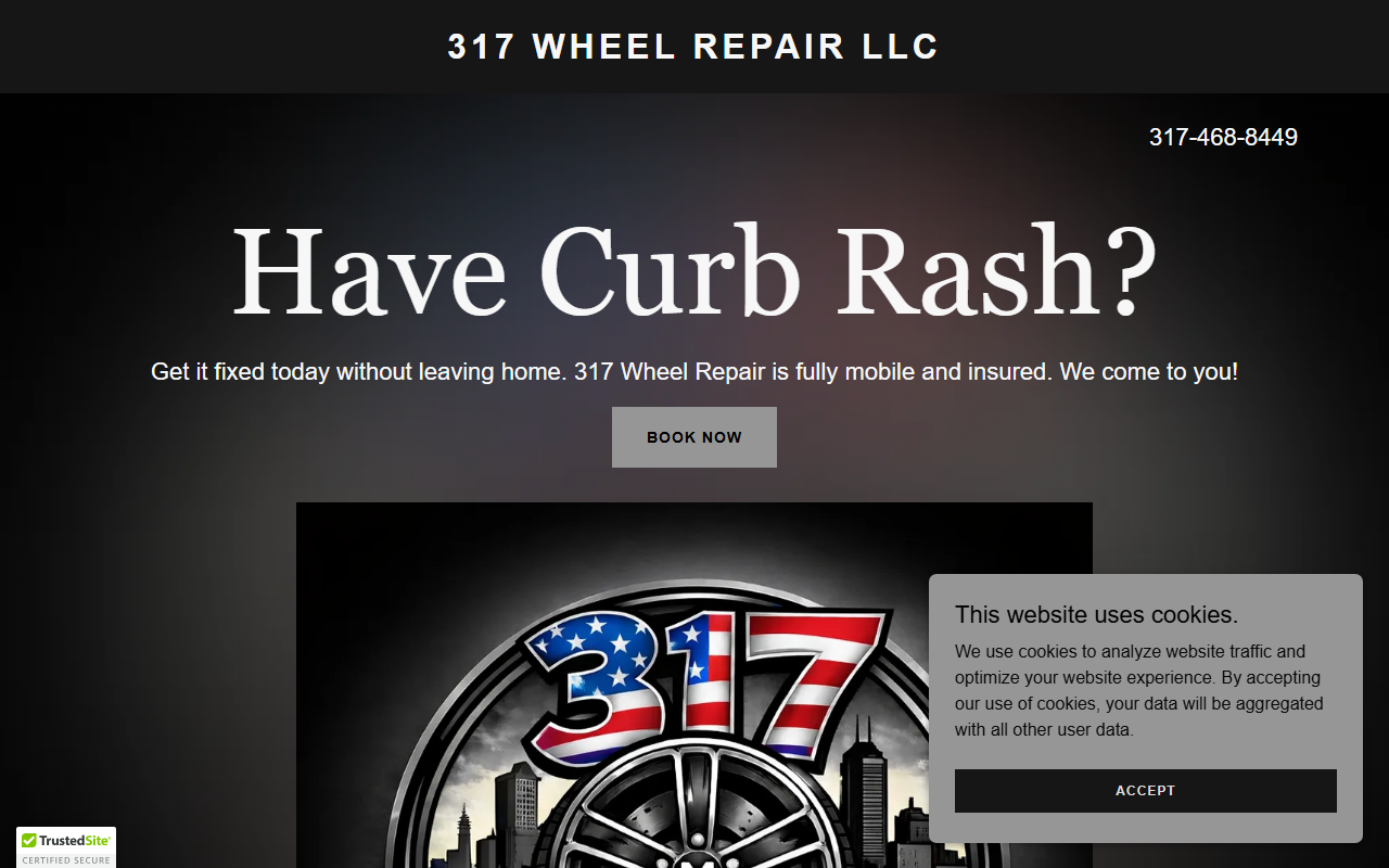 317wheelrepair.com screenshot