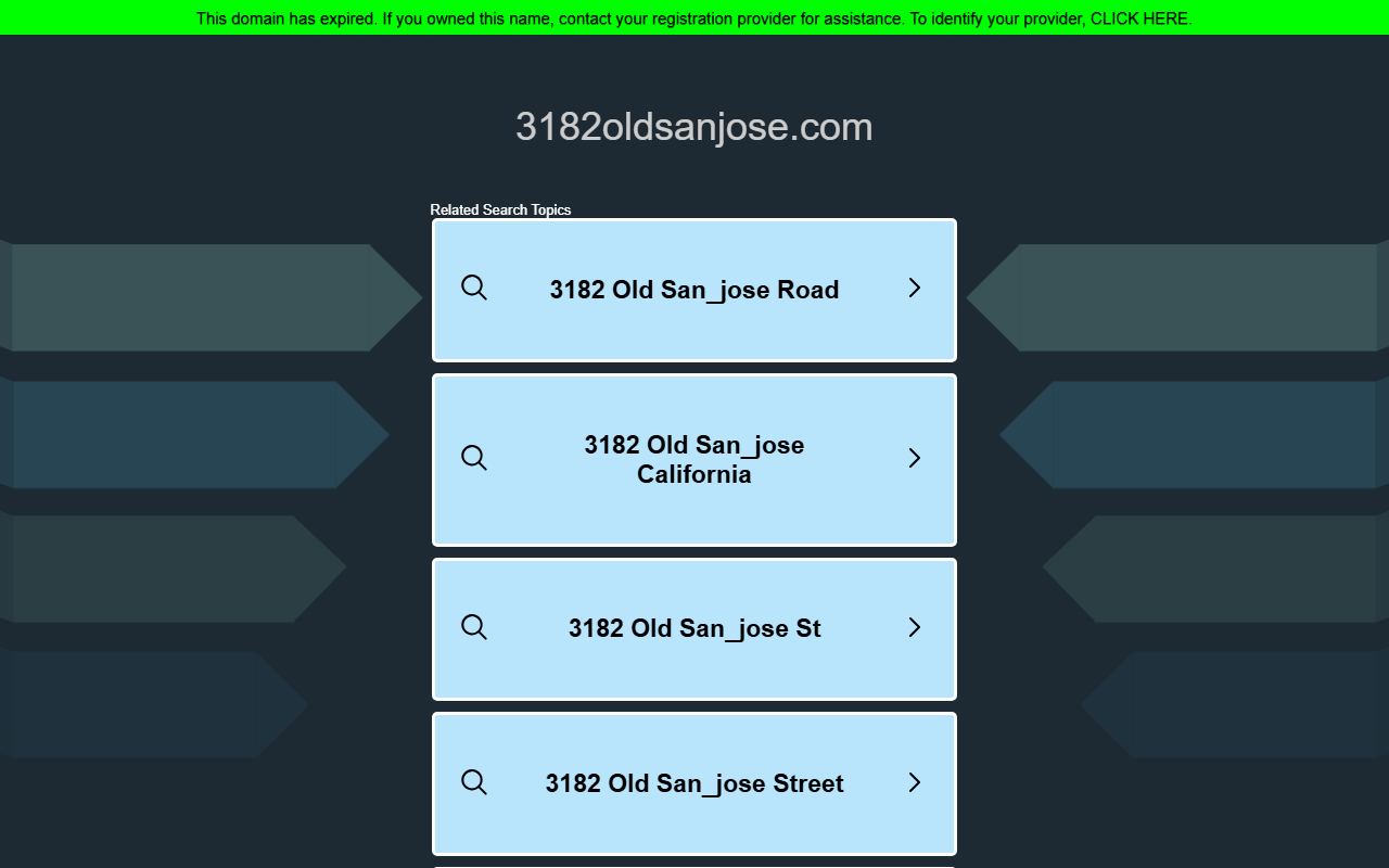 3182oldsanjose.com screenshot