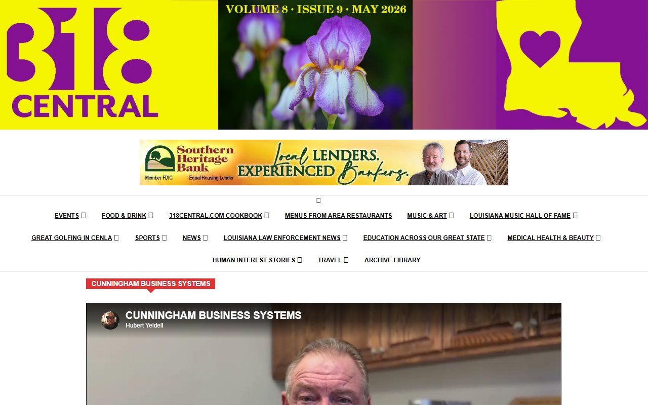 318central.com screenshot