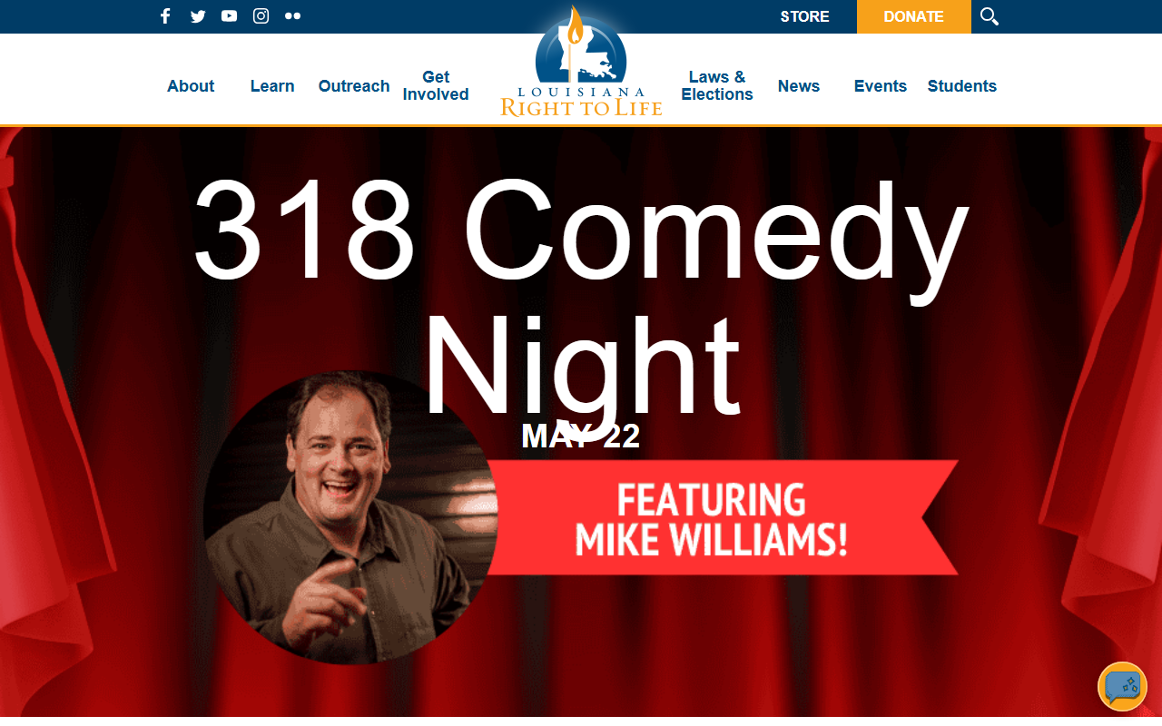 318comedynight.com screenshot