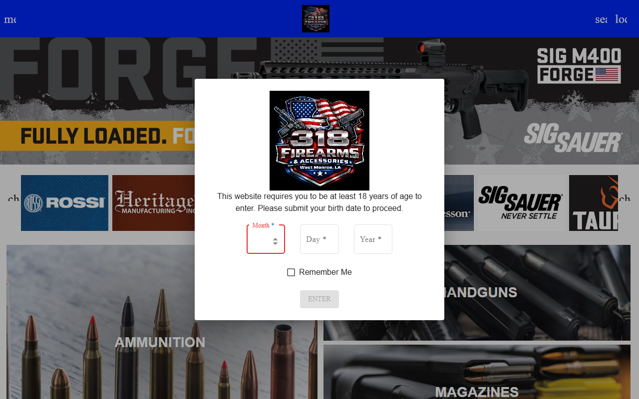 318firearms.com screenshot