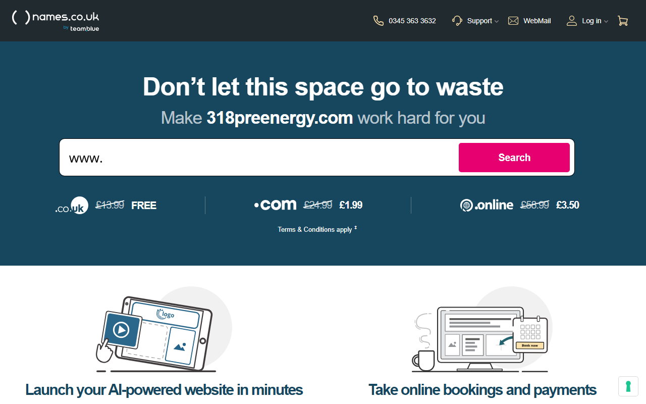 318preenergy.com screenshot