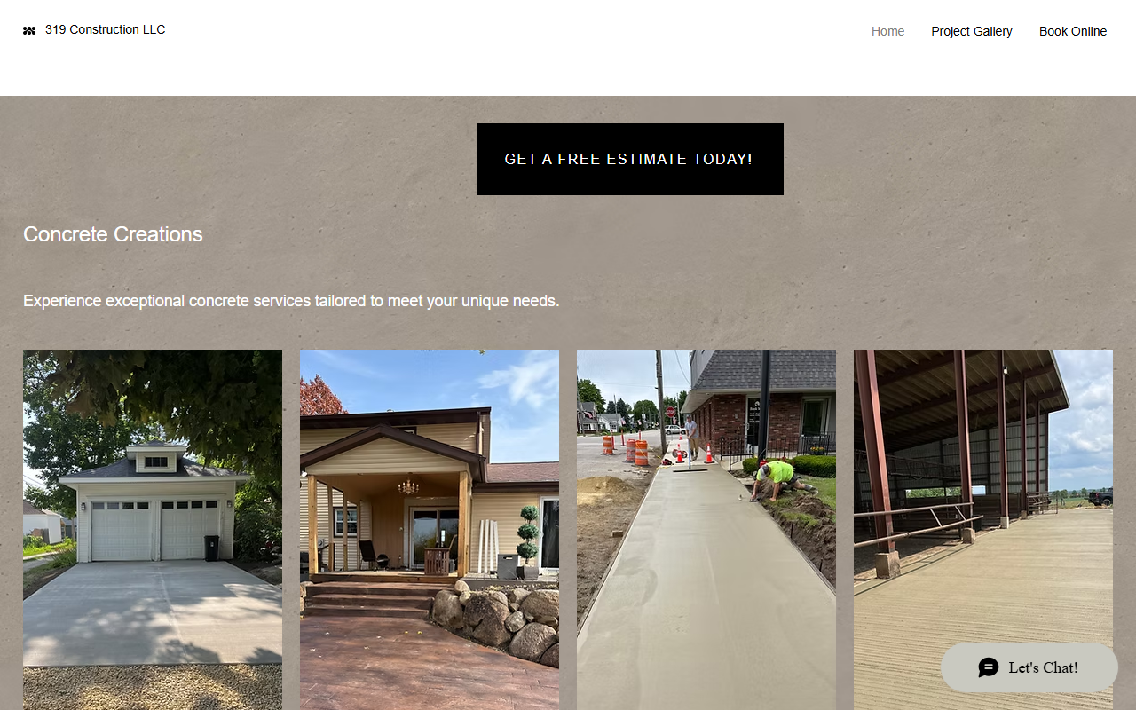 319construction.com screenshot