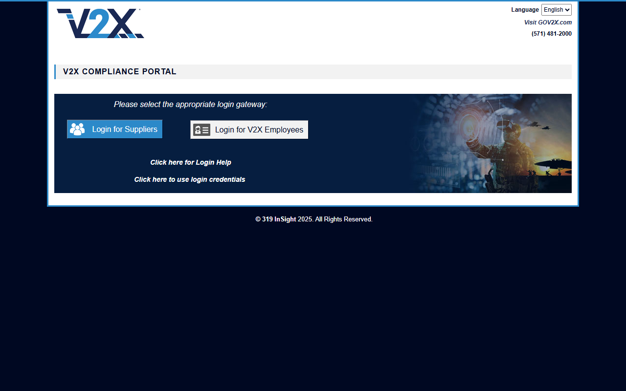319vectrusconfig.com screenshot