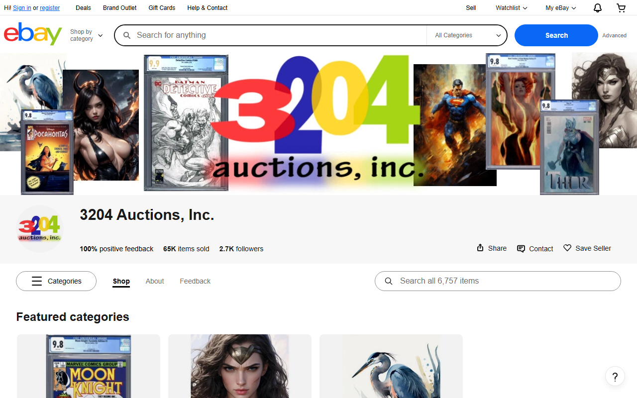 3204auctions.com screenshot