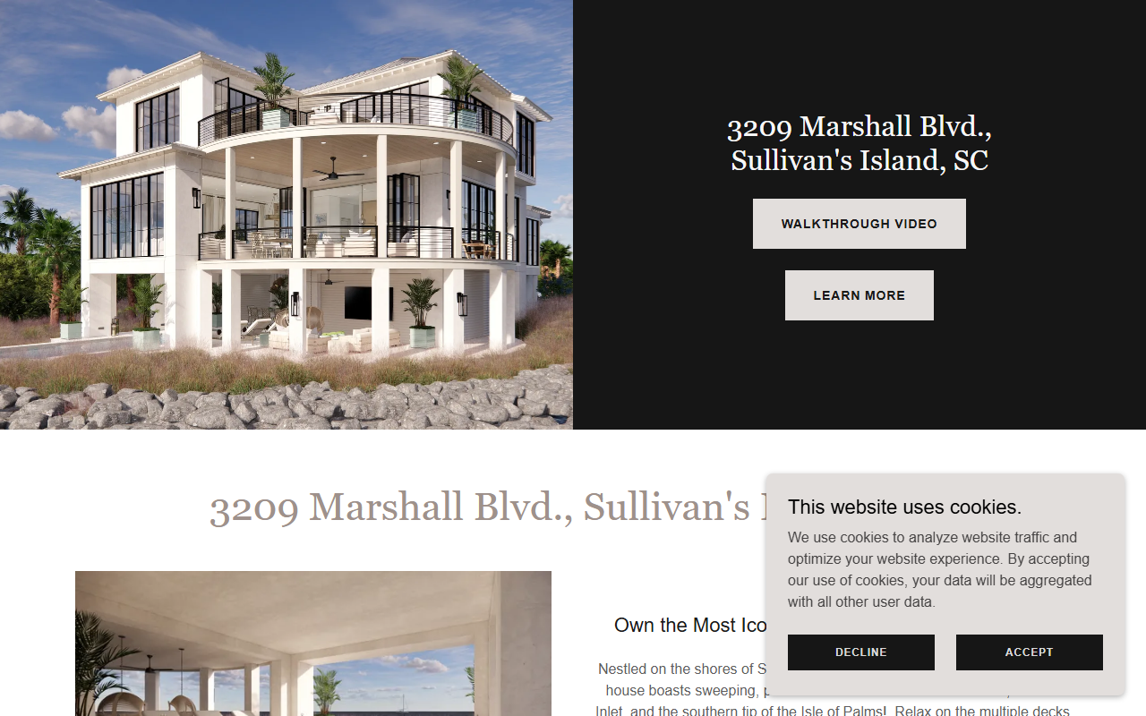 3209marshall.com screenshot