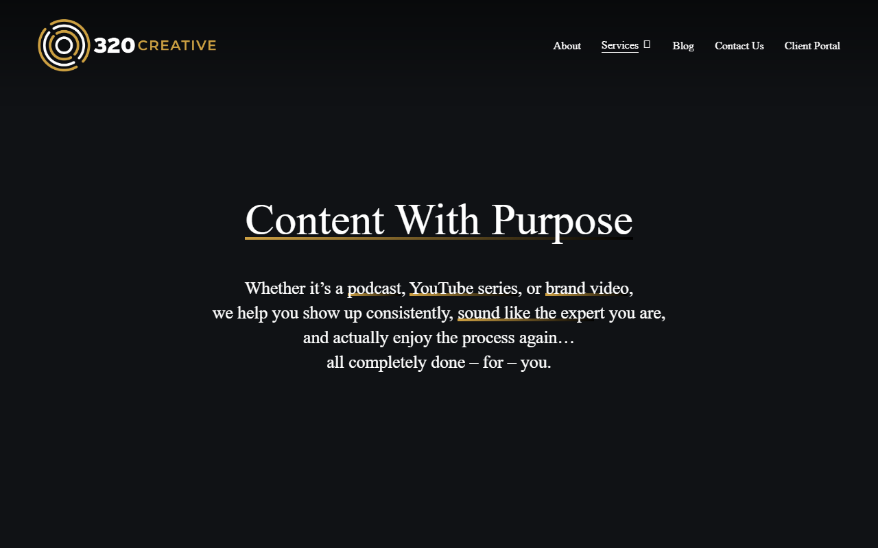 320creativeapp.com screenshot