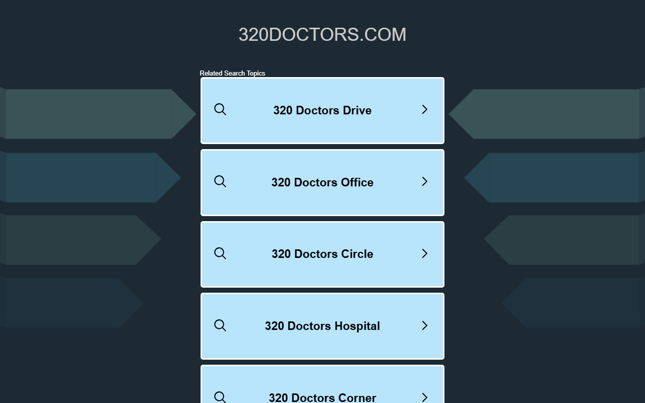 320doctors.com screenshot