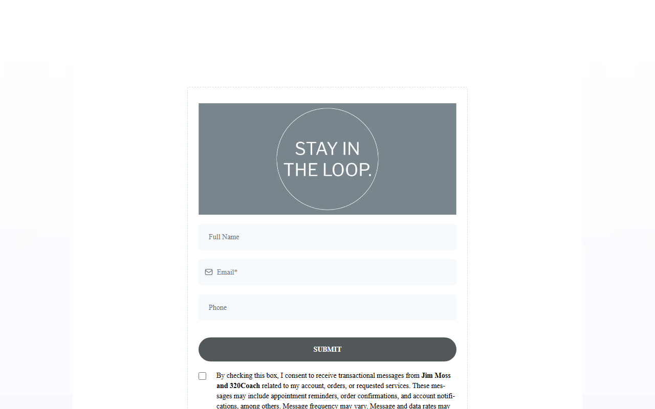 320journey.com screenshot