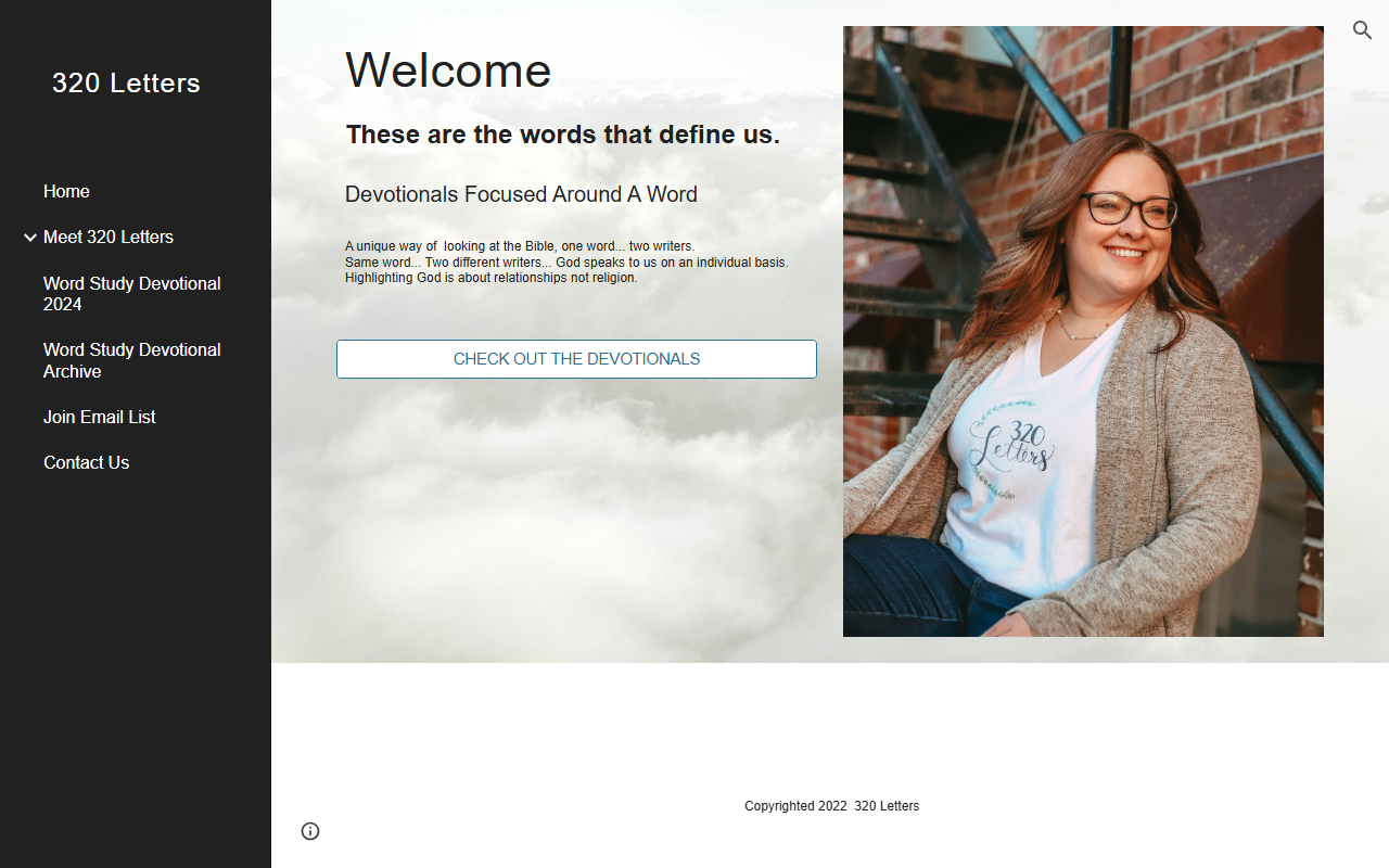 320letters.com screenshot