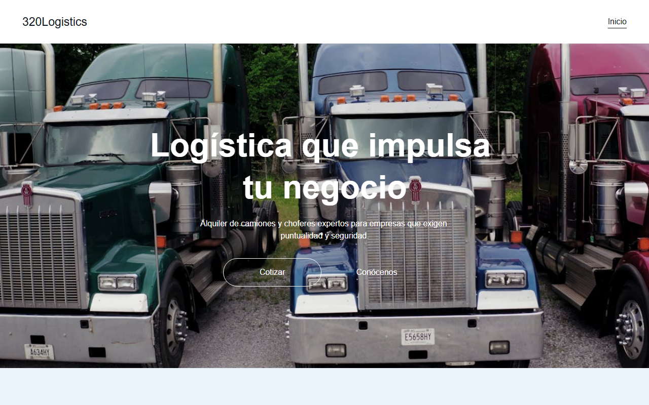 320logistics.com screenshot