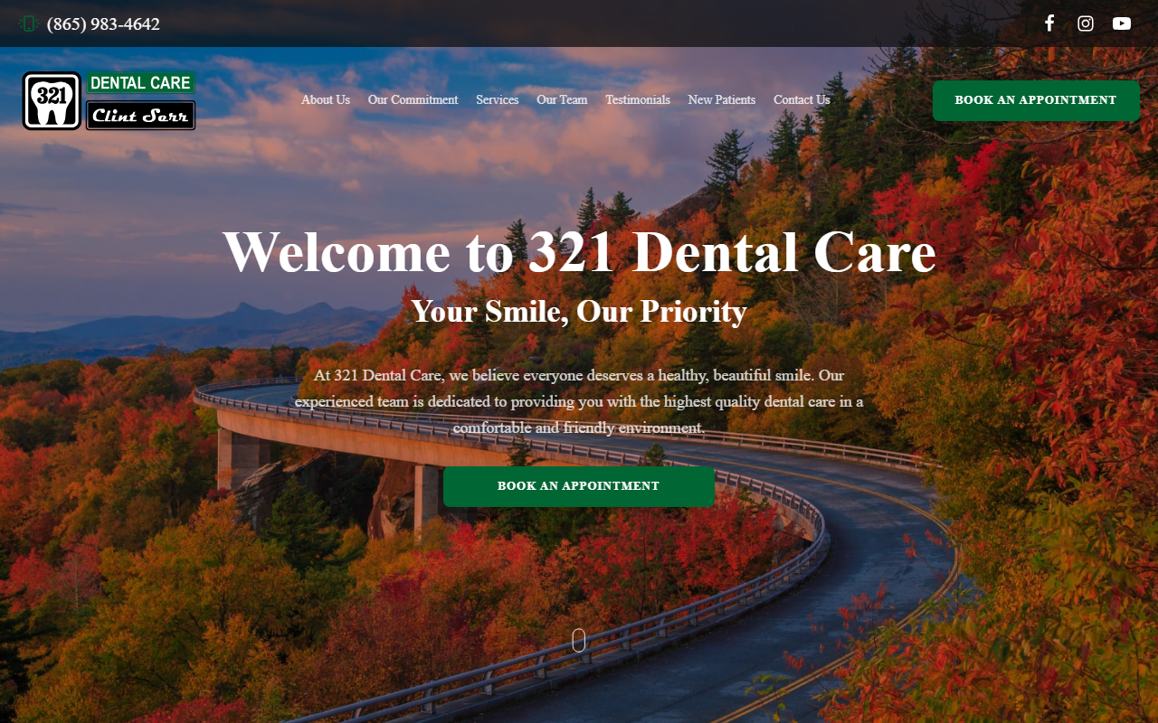 321-dentalcare.com screenshot