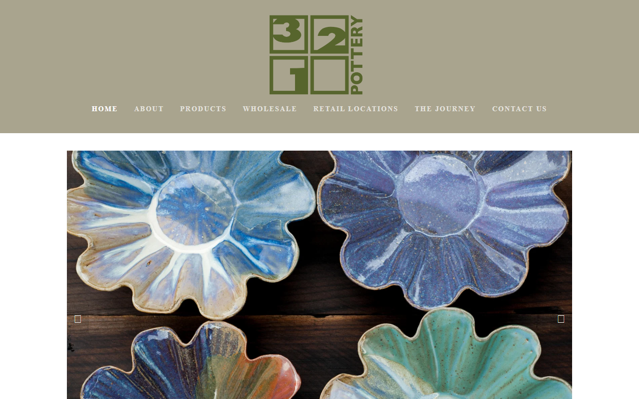 321-pottery.com screenshot