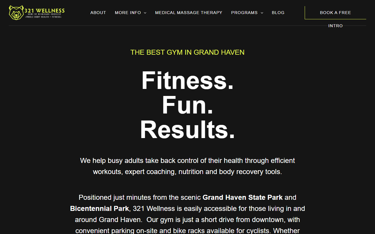 321-wellness.com screenshot