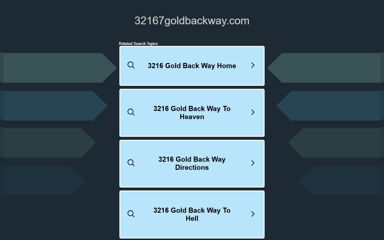 32167goldbackway.com screenshot