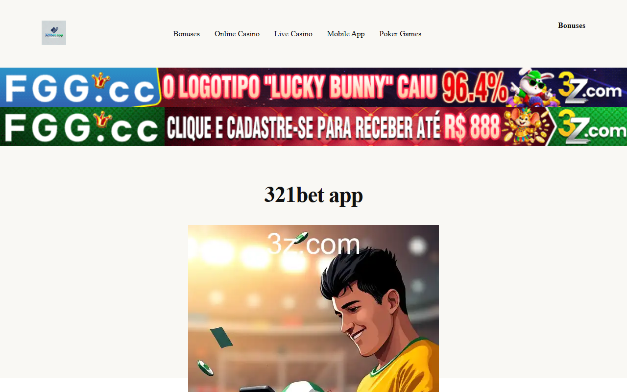 321betappg.com screenshot