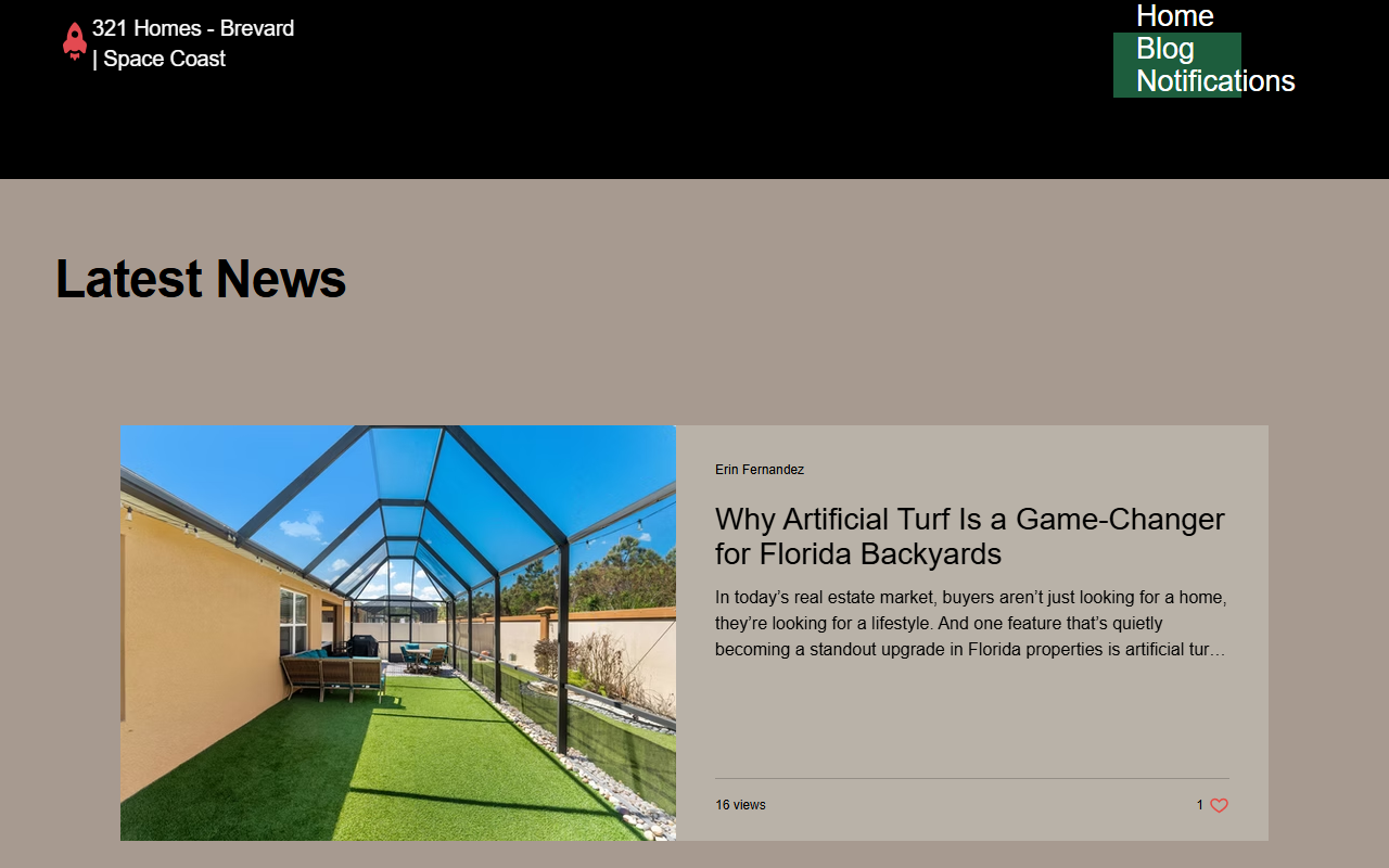321brevardhomes.com screenshot