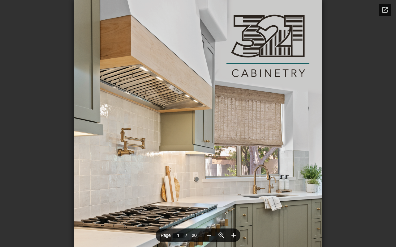 321cabinetry.com screenshot