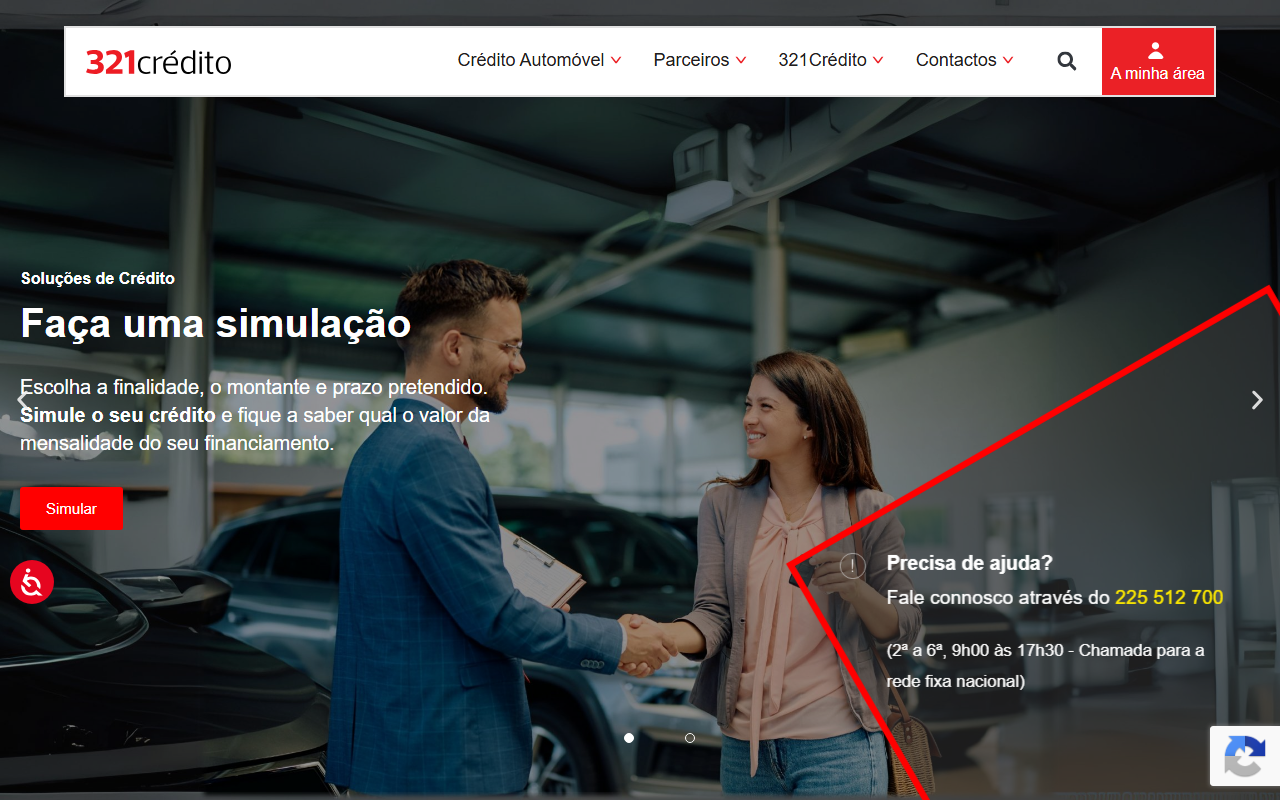 321credito.com screenshot