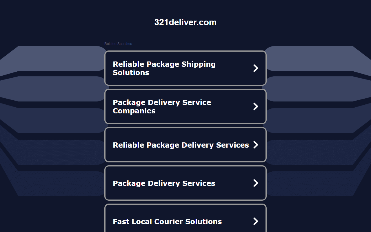 321deliver.com screenshot