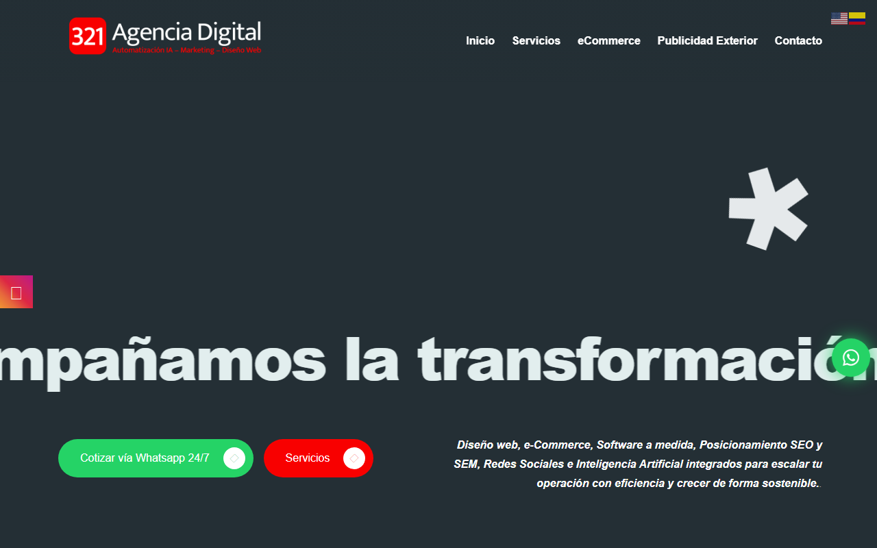 321disenoweb.com screenshot
